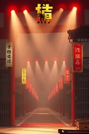 空山邮局治愈剧竖版封面，山间邮局与绿色邮筒